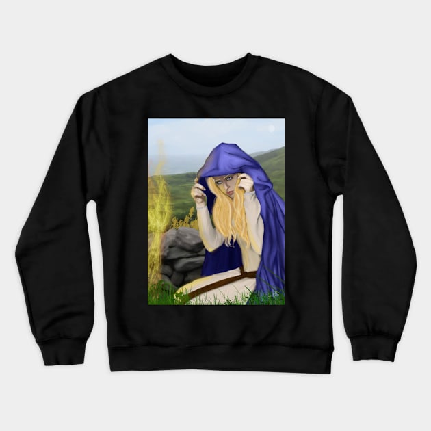 Brighid Crewneck Sweatshirt by MaureenMarlowe